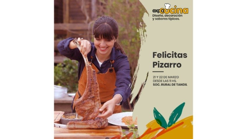 En marzo, Expococina llega a la Sociedad Rural